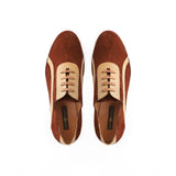 GA-0124 LACEUP SUEDE CALF LEATHER SHOES FOR MEN (38-50)