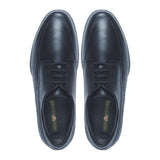 Greer Anderad Men's Leather Casual / Comfort Lace-up Derby Shoes Black GA-06-03 - Greer & Anderad