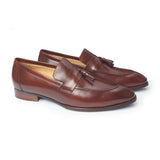 Greer Anderad Men's Leather Loafer Shoes Brown GA-04-04 - Greer & Anderad