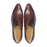 Greer Anderad Men's Leather Loafer Shoes Brown GA-04-04 - Greer & Anderad