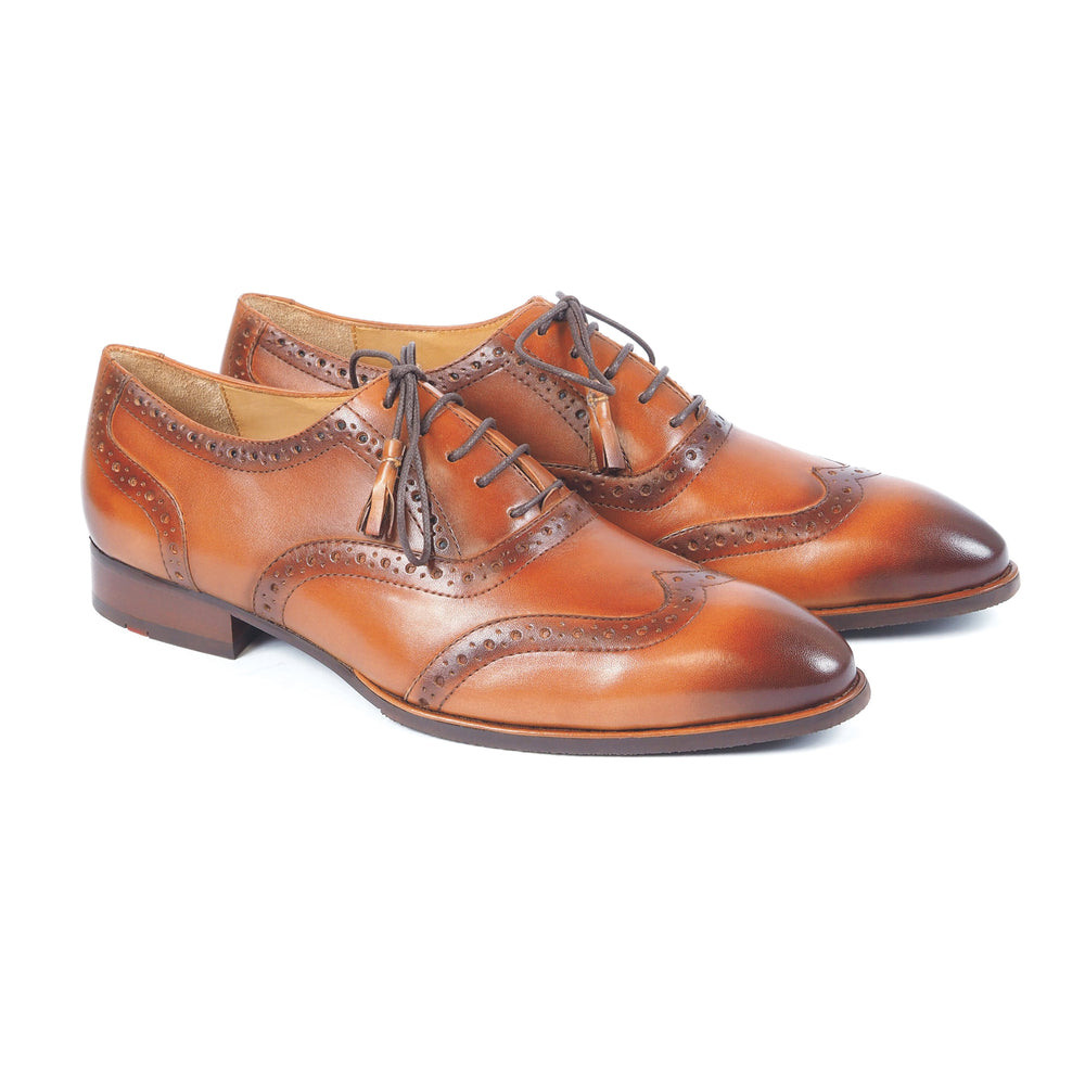Greer Anderad Men's Leather Lace-up Oxford Shoes Tan GA-04-02 - Greer & Anderad