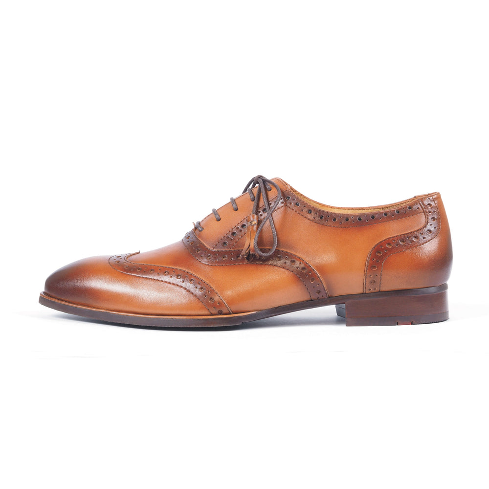 Greer Anderad Men's Leather Lace-up Oxford Shoes Tan GA-04-02 - Greer & Anderad