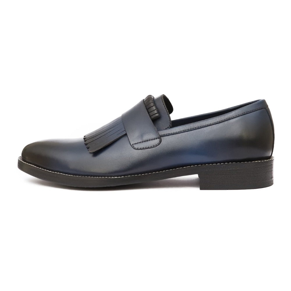 GA-02B03 LOAFER COW CALF LEATHER (GYW) SLIPON SHOES FOR MEN (38-50)