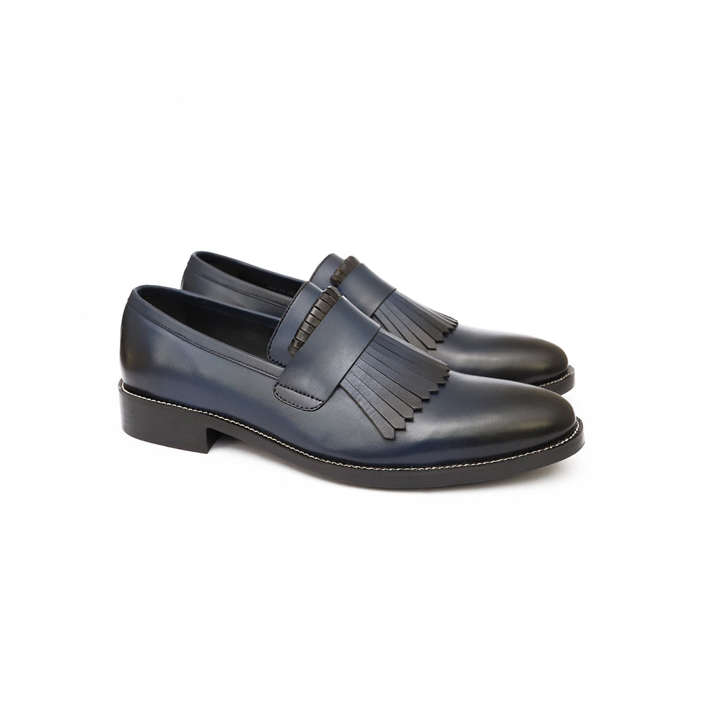 GA-02B03 LOAFER COW CALF LEATHER (GYW) SLIPON SHOES FOR MEN (38-50)