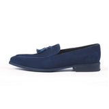 Greer Anderad Men's Leather Suede Loafer Shoes Blue GA-02-16A - Greer & Anderad