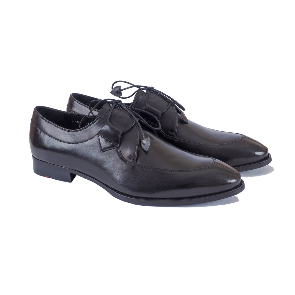 Greer Anderad Men's Leather Lace-up Derby Shoes Black GA-04-12 - Greer & Anderad