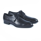 Greer Anderad Men's Leather Lace-up Derby Shoes Black GA-04-01 - Greer & Anderad