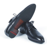 Greer Anderad Men's Leather Lace-up Derby Shoes Black GA-04-01 - Greer & Anderad