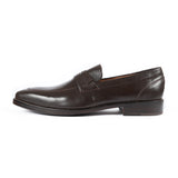 GA-17A02 LOAFER MILLED / TUMBLED CALF LEATHER BROWN (GYW) SLIPON SHOES FOR MEN (38-50)