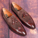 Greer Anderad Men's Leather Loafer Shoes Brown GA-04-03 - Greer & Anderad