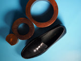 Greer Anderad Men's Leather Moccasin / Loafer Shoes Black GA-05-02 - Greer & Anderad