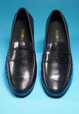 Greer Anderad Men's Leather Moccasin / Loafer Shoes Black GA-05-02 - Greer & Anderad