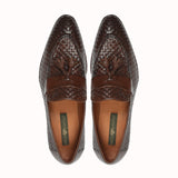 Greer Anderad Men's Leather Loafer Shoes Brown GA-04-16 - Greer & Anderad