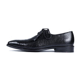 Greer Anderad Men's Leather Lace-up Derby Shoes Black GA-02-18 - Greer & Anderad