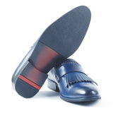 Greer Anderad Men's Leather Loafer Shoes Blue GA-03-02 - Greer & Anderad