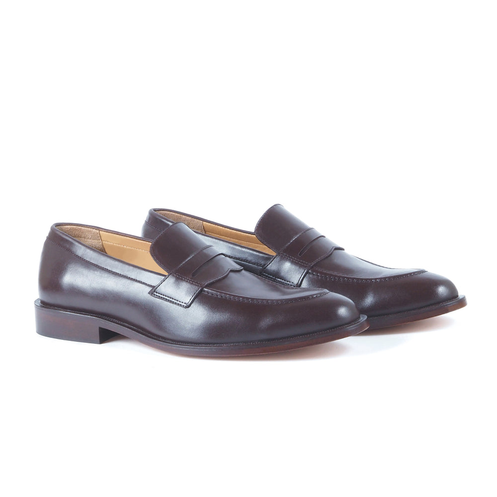 Greer Anderad Men's Leather Loafer Shoes Brown GA-03-14A - Greer & Anderad
