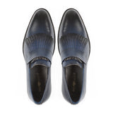 GA-02Z03 Loafer Calf Leather Blue Slip-on Shoes For Men-(38-50)