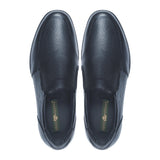 Greer Anderad Men's Leather Casual / Comfort Slip-on Shoes Black GA-06-01 - Greer & Anderad