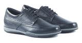 Greer Anderad Men's Leather Casual / Comfort Lace-up Derby Shoes Black GA-06-03 - Greer & Anderad