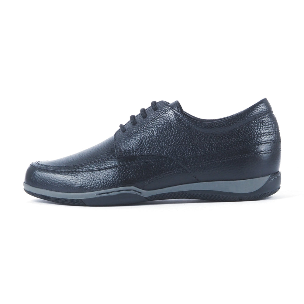 Greer Anderad Men's Leather Casual / Comfort Lace-up Derby Shoes Black GA-06-03 - Greer & Anderad