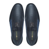 Greer Anderad Men's Leather Casual / Comfort Suede Slip-on Shoes Black GA-06-05 - Greer & Anderad