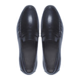 Greer Anderad Men's Leather Moccasin / Loafer Shoes Black GA-05-02 - Greer & Anderad