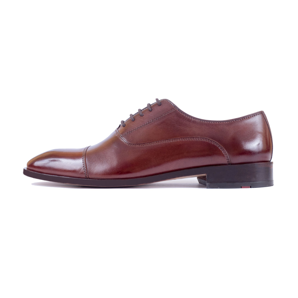 Greer Anderad Men's Leather Lace-up Oxford Shoes Brown GA-04-19 - Greer & Anderad