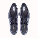 Greer Anderad Men's Leather Lace-up Derby Shoes Black GA-04-12 - Greer & Anderad