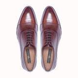 Greer Anderad Men's Leather Lace-up Oxford Shoes Brown GA-04-19 - Greer & Anderad